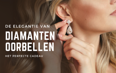 De elegantie van diamanten oorbellen